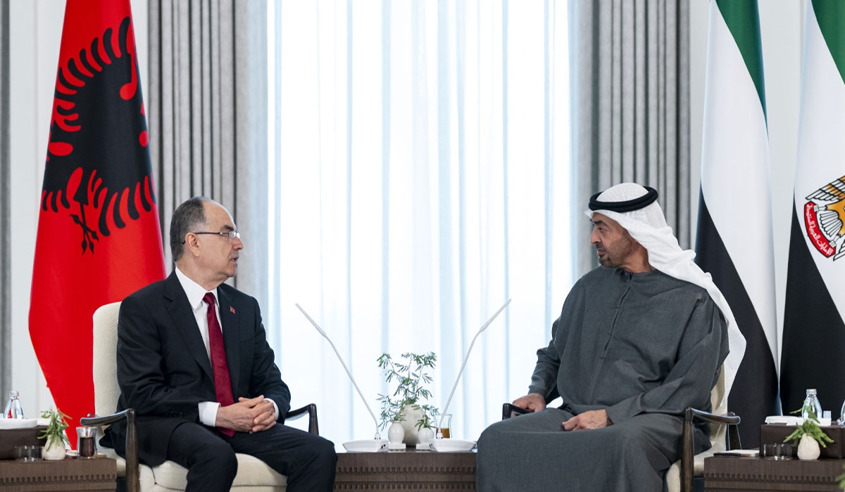 UAE, Albania Discuss Strengthening Bilateral Relations and Regional Developments